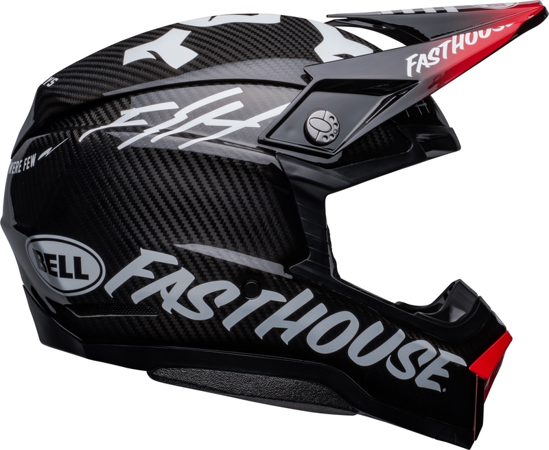 Talentoso Complacer Sur Casco BELL Moto-10 Spherical Fasthouse Privateer - Negro/Rojo - MadMotos