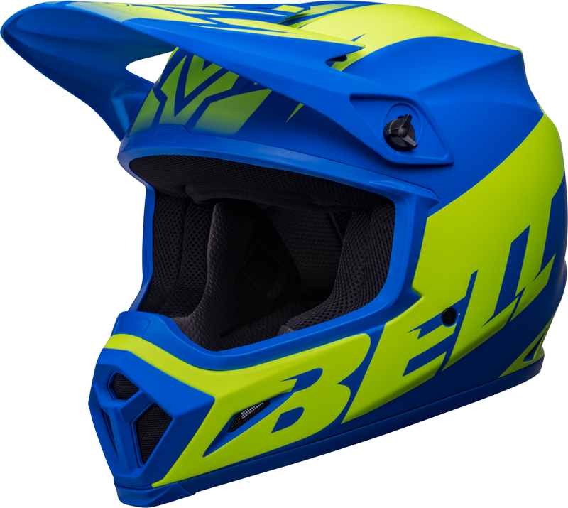 Bell moto Visera Casco MX-9 Azul