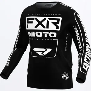 Camiseta FXR Clutch MX - Black/White.